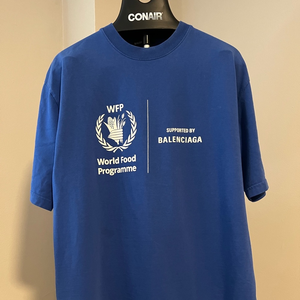 Balenciaga World Food Program T-Shirt